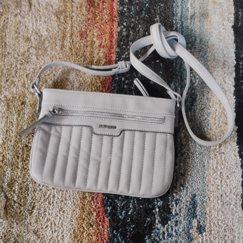 Elegant Gray Crossbody Bag